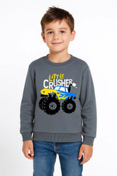 Little Crush Cozy Sweatshirt For Boys